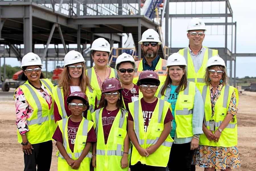 School construction of Uvalde CISD's new school, Legacy Elementary