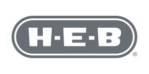 HEB logo - grey